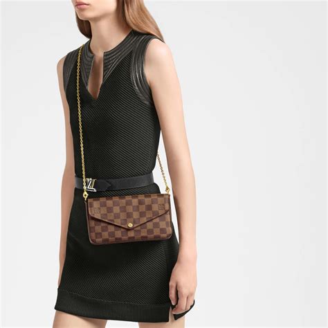 how much is lv pochette felicie|felicie pochette damier.